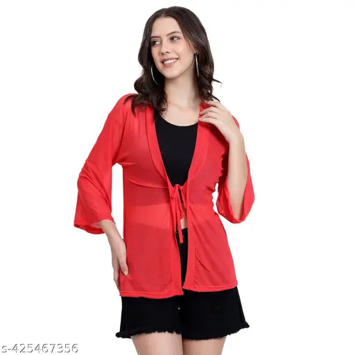 Woman Plain Shrug