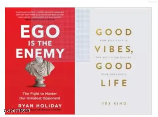 Good Lives + Ego Is The Enemy  (Paperback  Vex king + Ryan Holiday)