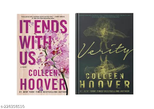 IT END WITH US BY COLLEEN HOOVER +VERITY BY COLLEEN HOOVER