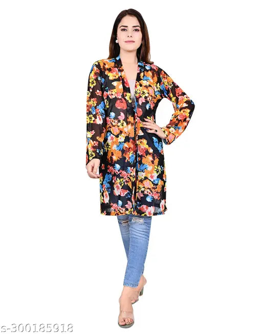 Woman Net Shrug