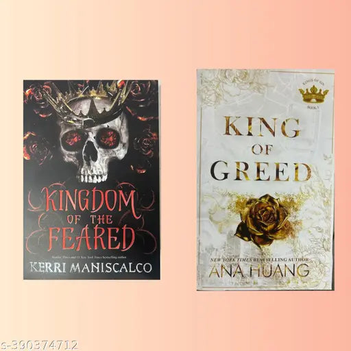 BOOK HUB KINGDOM OF THE FEARED AND King of Greed COMBO PACK OF 2