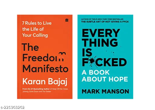 THE  FREEDOM MANIFESTO BY KARAN  + EVERY THING IS FUCKED BY MARK MANSON