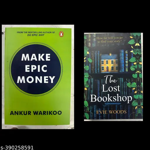 BOOK HUB The Lost Bookshop AND MAKE EPIC  COMBO PACK OF 2