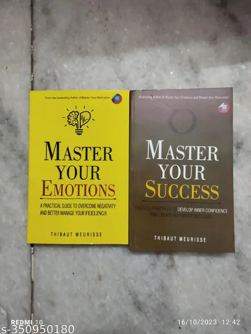 Master Your Emotions + Master Your Success (English  Paperback  Thibaut  Meurisse)