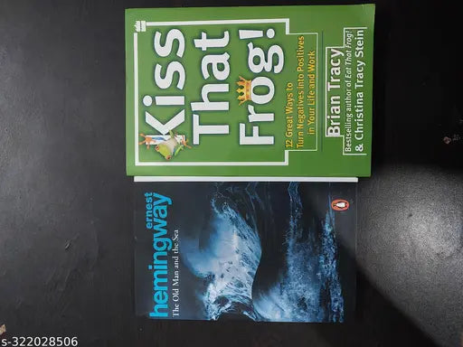 The Old Man And The Sea + Kiss That Frog English Paperback Book