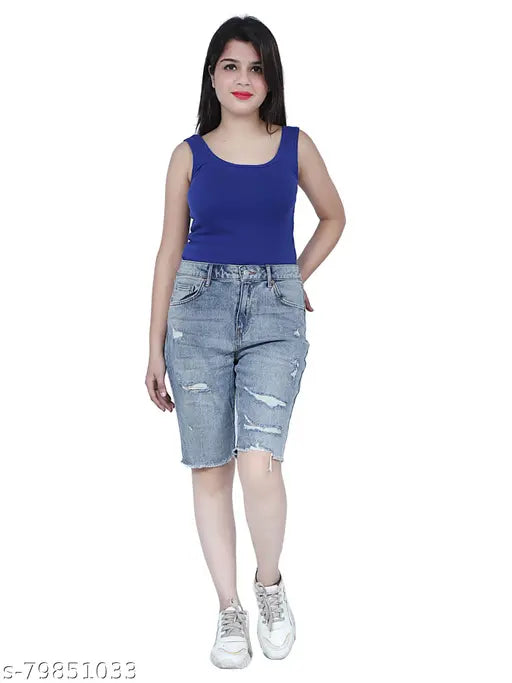 Woman Denim Shorts