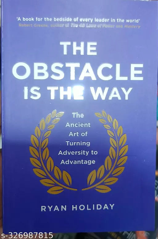 THE OBSTACLE IS THE WAY [paperbag] Holiday  Ryan