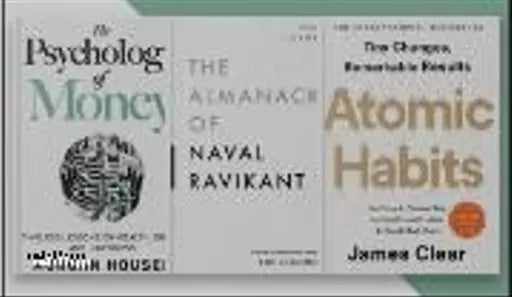 Atomic Habits+ The Psychology of Money+ The Almanack Of Naval Ravikant ( 3 BOOKS COMBO) (ENGLISH  PAPERBACK)