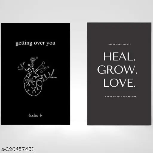 Heal. Grow. Love. Book by Pierre Alex Jeanty + Getting Over You