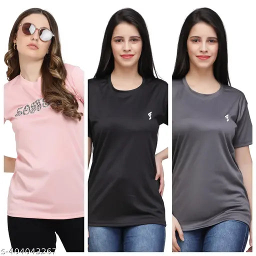Woman Light weight Polyster T Shirt