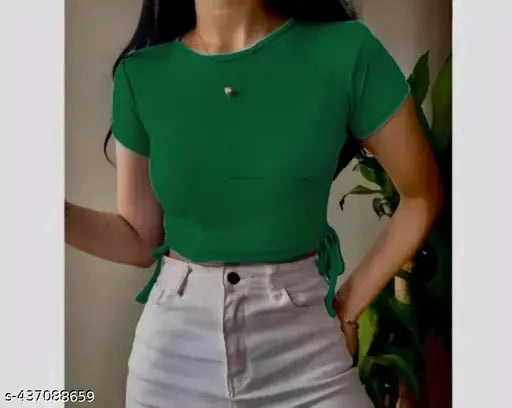 New Stylish Dori Short Sleeve Fashionable Top For Woman