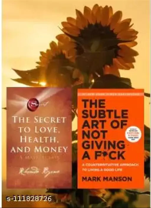 The Secret To Love   Health And Money + The Subtle Art Of Not Giving A  (Paperback  Rhonda Byrne  Mark Manson)