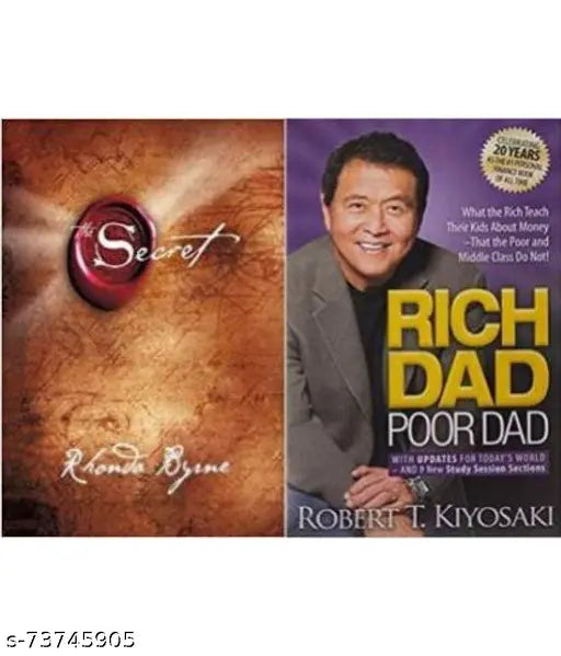The Secret & Rich Dad Poor Dad (Paperback  Byrne Rhonda  Robert T.KIyoSaki)