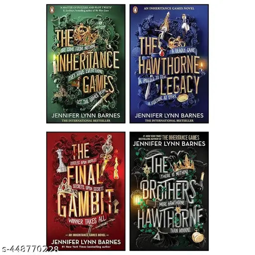 The Inheritance Games Books Set Complete Original 2024 - The Inheritance Games - the Hawthorne Legacy - the Final Gambit Paperback