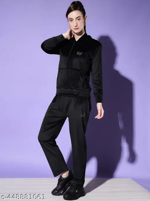 TM Velvet Black Tracksuit