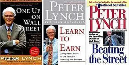 BOOKS HUB One Up On Wall Street + Learn To Earn + Beating The Street by Peter Lynch