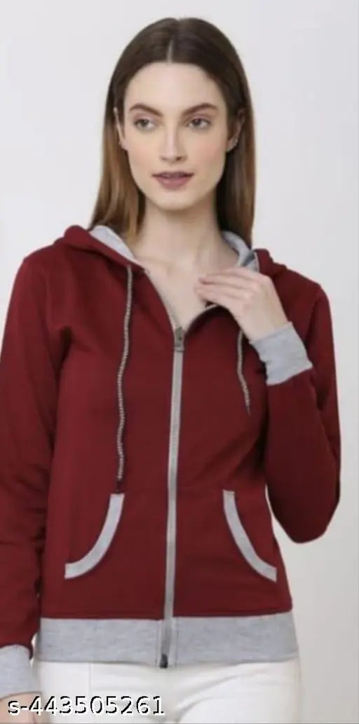 SATVIKK Women's Parka Hoodie / Jacket For Girls / Jacket For Women’s/Latest Solid Color Stylish Long Jacket / Women's Quilted Jacket/ Regular Fit Jacket/ ZARA Jackets