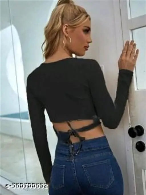 Back Knoght Stylish Top Full sleeve