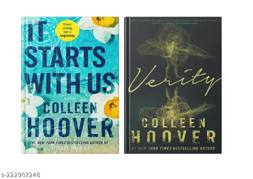 VERITY BY COLLEEN HOOVER + IT STARTS WITH US BY COLLEEN HOOVER