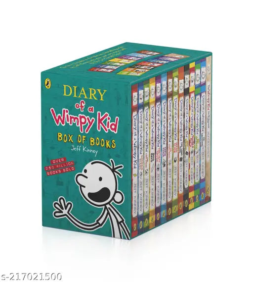 Diary of a Wimpy Kid Box of Books (Books 1 - 13 + DIY book)