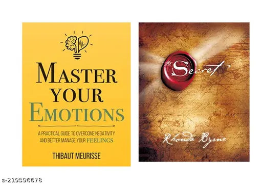 MASTER YOUR EMOTIONS BY THIBAUT MEURISSE  +  THE SECRET  BY RHONDA BYRNE