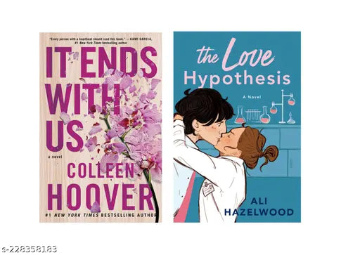 IT END WITH US BY COLLEEN HOOVER +THE LOVE HYPOTHESIS BY ALI HAZELWOOD