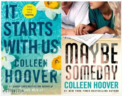 It Start With Us + Maybe Someday (Paperback  Colleen Hoover) (2 BOOKS COMBO)