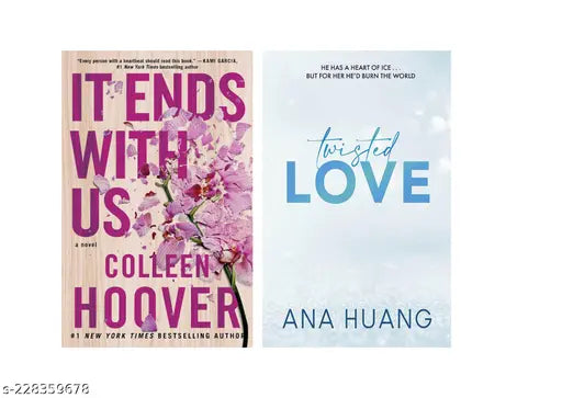 IT END WITH US BY COLLEEN HOOVER+ TWISTED LOVE BY ANA HUANG