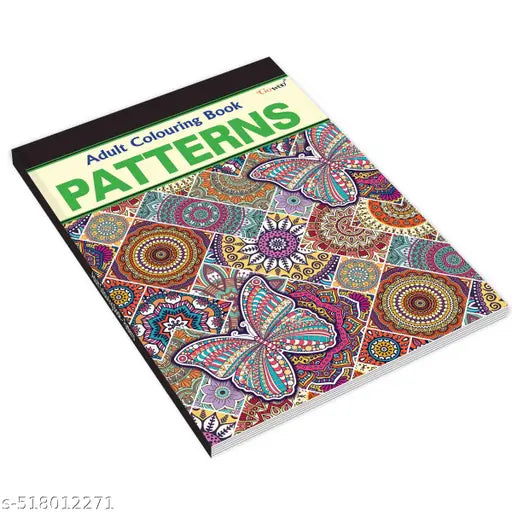 Patterns - Adult Colouring Book : Art therapy book for relaxation  Patterns designs colouring for creative minds  Coloring for stress relief