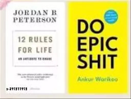 12 Rules for Life+Do Epic Shit (Paperback english) (2 books combo)