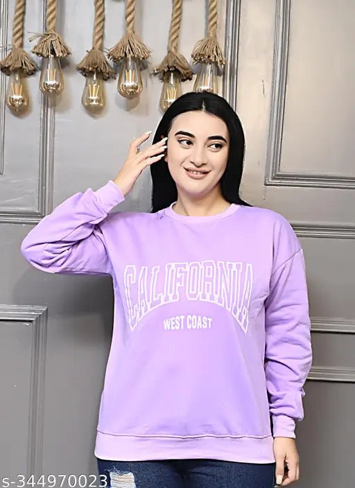 Woman Loose Sweatshirt