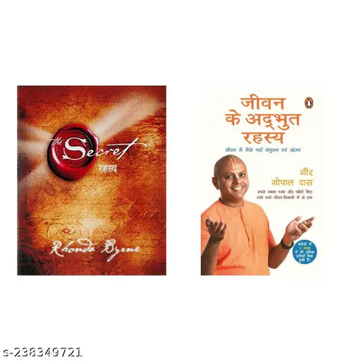 THE SECRET BY RHONDA BYRNE HINDI + LIFE 'S AMAZING SECRETS BY GAUR GOPAL DAS HINDI