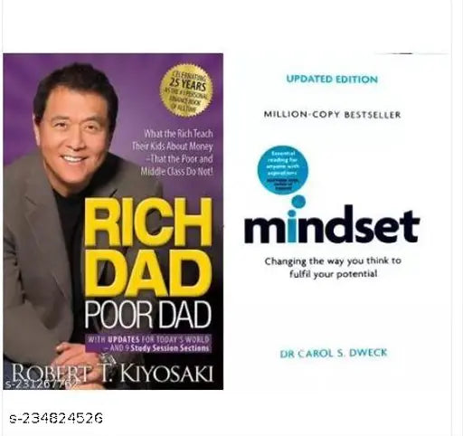 RICH DAD POOR DAD + MINDSET SELF HELP COMBO