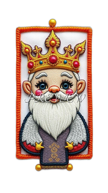 King Style#10 Digital Image Download | 300 DPI Printable Art | Print on Demand Images | Instant Download