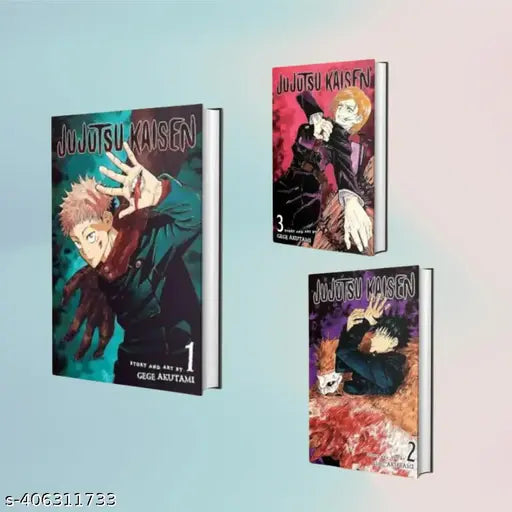 Jujutsu Kaisen Vol 1 Vol 2  Vol 3 Combo