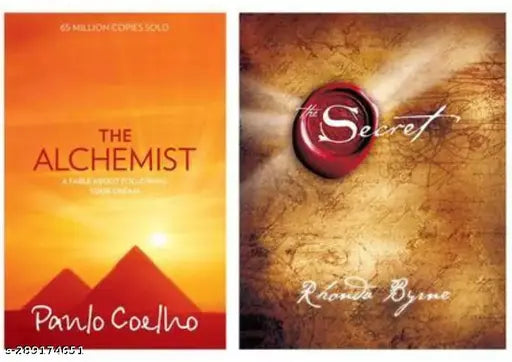 THE ALCHEMIST BY PAULO COELHO+ THE SECRET BY RHONDA BYRNE