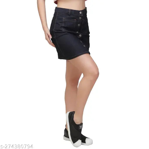 Woman Denim mini Skirt