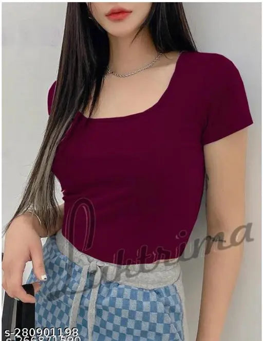 New Latest fancy Deepneck Top For Woman