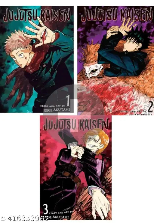 Jujutsu Kaisen (Vol.1+Vol.2+Vol.3)
