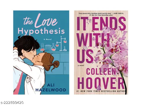 THE LOVE HYPOTHESIS BY ALI HAZELWOOD + IT END WITH US BY COLLEEN HOOVER