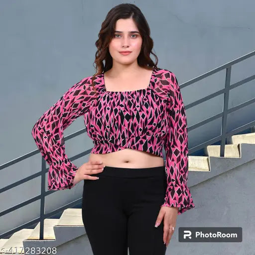 Woman Net Top