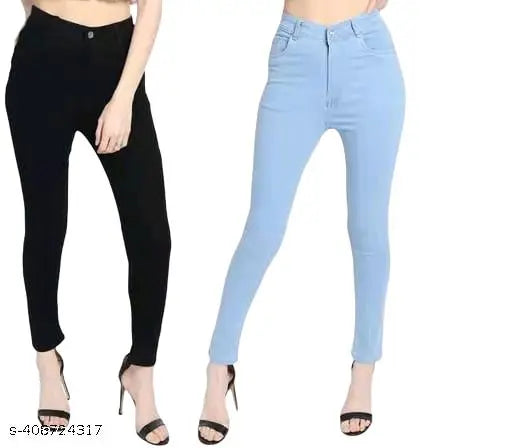Woman Denim Slim fit mid Waist Jeans