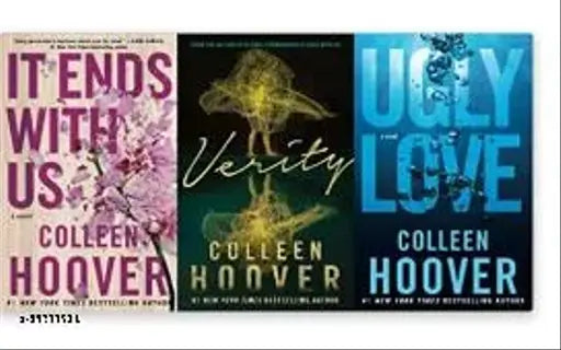 Ugly Love + It Ends With Us: A Novel + Verity(Set of 3 books)