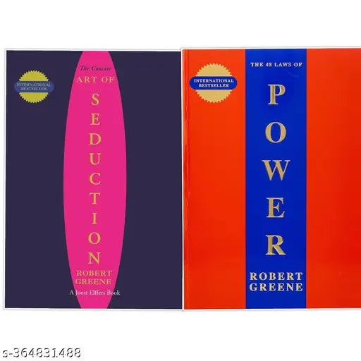 Set Of 2 BOOKS -The Art Of Seduction + THE 48 LAWS OF POWER - Paperback