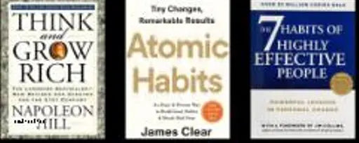 Think and Grow Rich+ The 7 Habits Of Highly Effective People+ Atomic Habits (3 BOOKS COMBO) (ENGLISH  PAPERBACK)