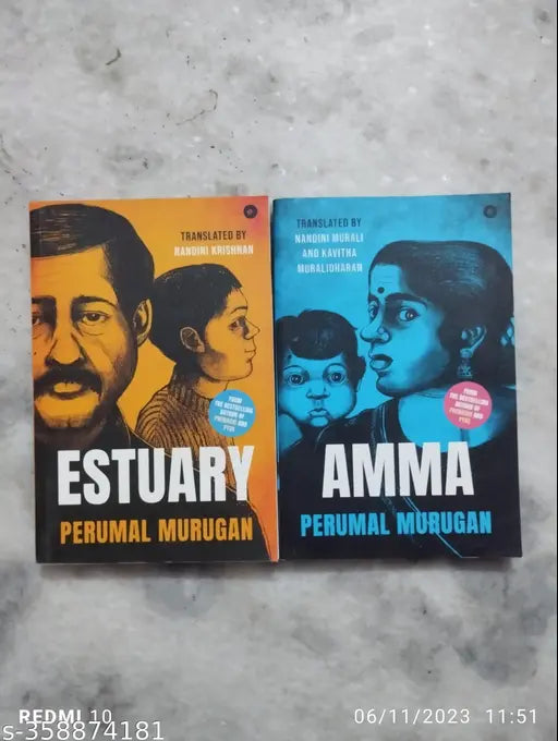 Two Book Set :- ESTAURY + AMMA (English  Paperback  Perumal Murugan)