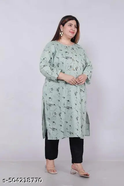 plus size kurta