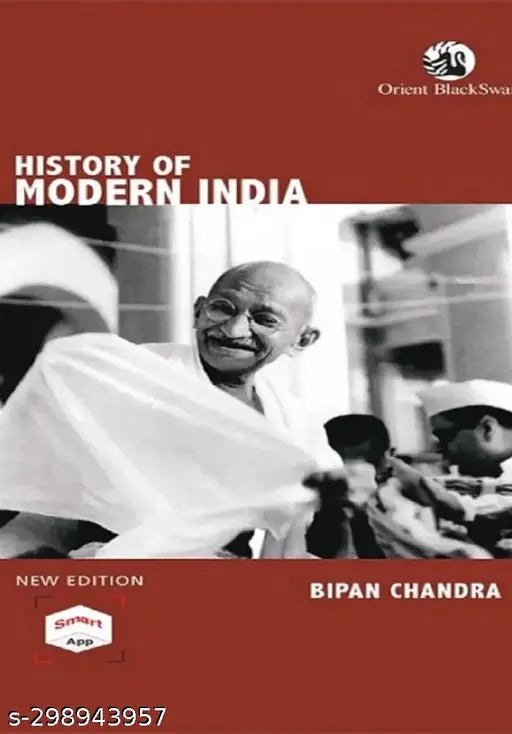 HISTORY OF MODERN INDIA BY BIPAN CHANDRA.