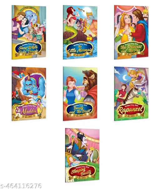 The Best of Fairy Tales : 7 Timeless Stories for Children - Aladdin  The Princess and the Pea  Sleeping Beauty  Sleeping Beauty and more - Kids Story Books  Classic Fairy Tales for Early Readers