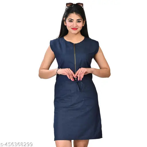 Woman Denim Dress